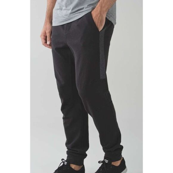 LULULEMON CITY SWEAT GRAY JOGGERS SWEATPANTS men’s sz L - Picture 1 of 7